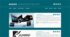 Desktop Screenshot of agence-binome.fr